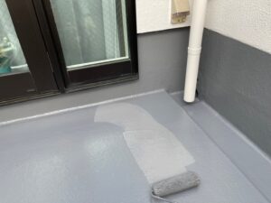 ベランダ床：塗装後